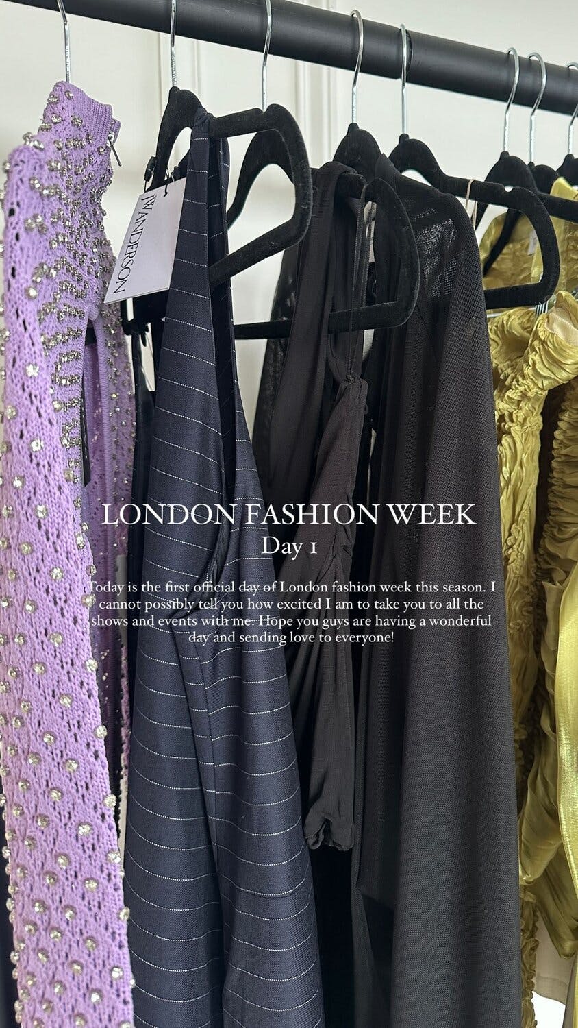 Sachini Dilanka in London Fashion Week February 2024